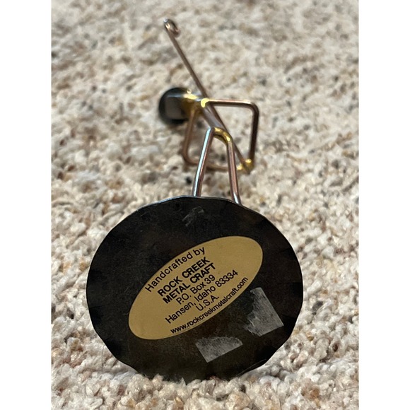 Rock Creek Metal Craft Sculpture:  Golfer - Picture 5 of 5